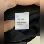 Madewell Broadway & Broome Black Belted 100% Silk Paper Bag Shorts #Gr Photo 3