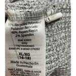 Time & Tru Waffle Knit Tunic Top Cowl Neck Grey Size XL Extra Large Lounge Shirt Photo 4