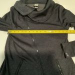 Champion  grey asymmetrical full zip lightweight jacket Small thumb holes Photo 4