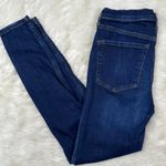 Free People  Distressed Jeans Dark Wash Ripped Knee Size 26 Photo 9