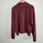 Spanx Womens 1X Half Zip Airessentials Brown Pull Over 50346r Photo 5