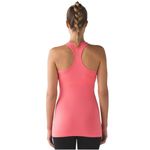 Lululemon  Women 2‎ Cool Racerback Pink Lemonade Stretchy Tank Top Hot Pink Photo 1