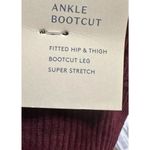 Universal Threads Women's High-Rise Corduroy Bootcut Jeans - Universal Thread Burgundy Size 00 Photo 7