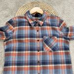 Patagonia  Women’s Organic Cotton Heywood Flannel Shirt Longsleeve in New Navy 4 Photo 5