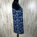 Taylor & Sage Floral Chambray Embroidered Dress Photo 2