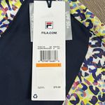 FILA  13" Backspin Tennis Skirt Skort Blue Print‎ Size Small Photo 8
