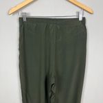 Ginia Silk Pants Womens XS Green Tapered Lightweight Pull On Stretch‎ Pockets Photo 4