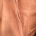 Azazie  Kori A-Line Ruched Chiffon Dress in‎ Mai Tai Size A12 Photo 8