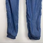 prAna Aberdeen Jogger Blue Chambray Tencel Jogger Pants Sz Small Photo 11