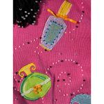 Jack B Quick 90s Pink Perfume Knit Cardigan size Medium Photo 8