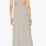 Eberjay Eberjey Light Blue & White Stripe Maxi Dress Photo 1
