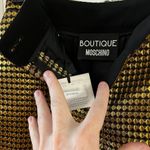 Moschino NWT Boutique  Gold and Black Shorts Size USA 6 Photo 1