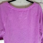 Miami Style  DAYTONA BEACH FLORIDA FLORAL GRAPHIC PRINT LAVENDER SWEATSHIRT M NWT Photo 8