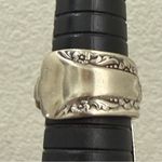 Vintage 1940 “Camilia” Sugar Spoon Ring Size 9 Silver Photo 7