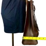 Gucci  Bamboo Brown Leather Tall Shopper Tote Shoulder Bag Tom Ford Era VINTAGE Photo 14