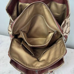 Coach  17806M Chelsea Signature Jayden Carryall Satchel Beige Brown Medium Silver Photo 9