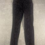 Athleta  Lightning Static 7/8 Tight Womens S Black White Speckle Pull On Athletic Photo 1