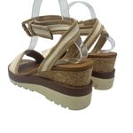 See By Chloe Robin Platform Wedge Sandals Leather Cream Tan Size 37 US 7 Photo 10