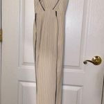 Topshop sleeveless pinstripe jumpsuit. Size 0 Photo 9