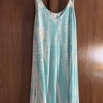 Beach Break Short Blue White Tie Dye Coverup Dress XS Photo 5