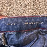 White House | Black Market Denim Jeans Distressed Skinny Ankle Size 4 Photo 2