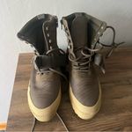 Steve Madden  Olive Green Platform Grady Booties Size 9.5 Photo 1