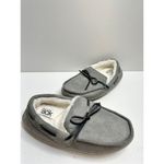 Nordstrom Rack Slippers Womens Size Small Faux Fur Gray Slip On Style Photo 5