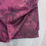 secret treasures  Burgundy Floral Pajama Top Nightgown Photo 3
