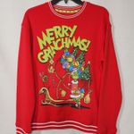 The Grinch Merry Christmas women small sweatshirt Red Photo 0