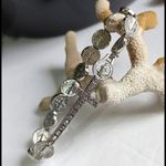 Silver Religious Cross Saint Bracelet Photo 1