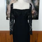 Badgley Mischka Elegant  Little Black Dress! Photo 2