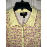 Urban Outfitters  NEW NGOrder Printed Button-Down Romper Size 10 Photo 3