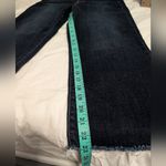 Judy Blue  High Rise Wide Leg Cropped Jeans W9/29 Dark Wash Photo 8