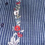 Allison Daley Vintage  Embroidered Button Down Shirt Photo 6