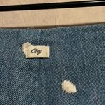 Obey  Sailor Shorts blue chambray embroidered dots Photo 4