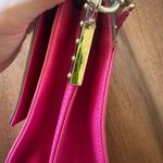 Badgley Mischka  snakeprint pink button closure crossbody bags Photo 5