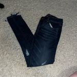 American Eagle  Distressed Jeggings size 4 regular Photo 0