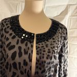 Lady Noiz Gray and Black Blazer Elegant Suit Jacket Size M Photo 4