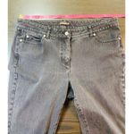 J. McLaughlin  Jeans Womens 10 Minimalist Close Staples Preppy Stretch Black Denim Photo 6