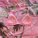 Bubblegum pink striped y2k bikini top Photo 5