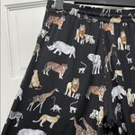Banana Republic  Zoo Safari Animal Printed Satin Pajama Bottoms Size - XS Photo 10