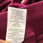 Michael Kors  Burgundy Plush Velvet Joggers Plus Size XXL NWT $88.00 Photo 9