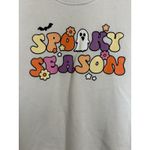 NWOT Spooky Season Cute Halloween Crewneck Sweatshirt Size Medium Retro Orange Photo 2