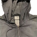 Champion C9  Black Hooded Lightweight Mesh Jacket Size Small Photo 8