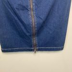 Torrid  Dark Wash Distressed Denim Skirt Size 18 NWT Photo 4