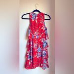 Loft Ann Taylor  Petite Ruffle Tiered Floral Dress Photo 3