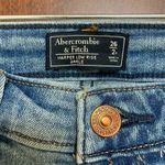 Abercrombie & Fitch Harper Low Rise Ankle Jeans Size 26 Colorblock Photo 3