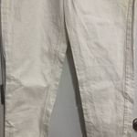 ASOS high rise cream jeans baggy women’s size 34 x 32 100% cotton Photo 2