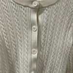 Alice + Olivia ✨ “Greta” Cropped Cableknit Cardigan NWT Size Small Photo 4