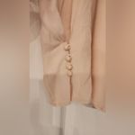 Equipment Femme Racquel Elegant Cream Viscose Women's Top Size Large Photo 6